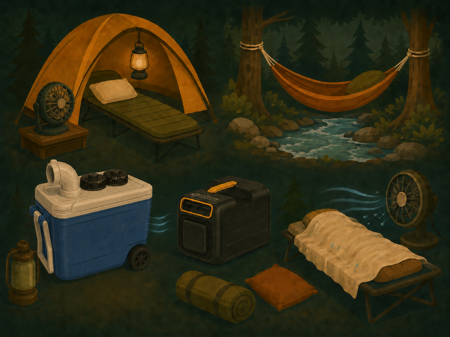 10 Ways to Stay Cool When Camping in Hot Weather
